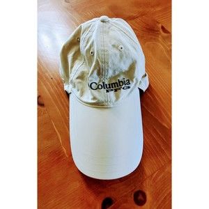 Unisex Columbia PFG Omni-Shade Fishing Hat - Beige One Size Adjustable Fishing